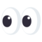 Eyes emoji on Emojione
